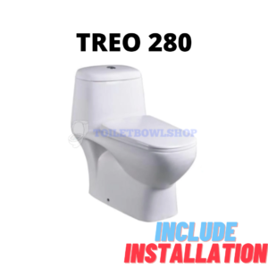 Baron W888 One Piece Toilet Bowl (Include Installation)