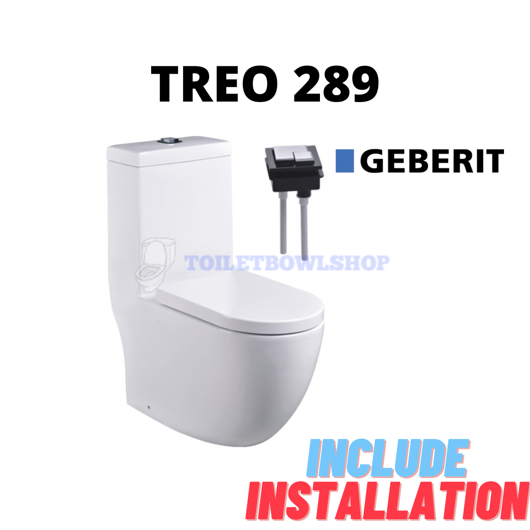 Baron W888 One Piece Toilet Bowl (Include Installation)